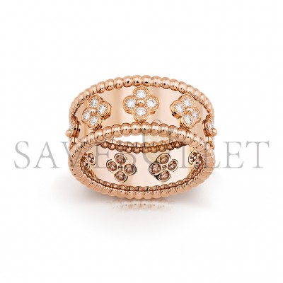 VAN CLEEF ARPELS PERLÉE CLOVERS RING, SMALL MODEL VCARO9NB00